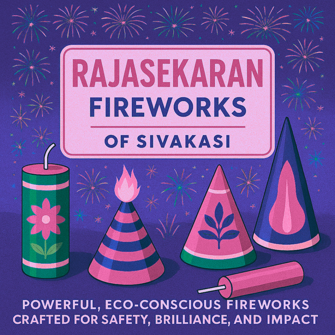 Rajasekaran Fireworks About