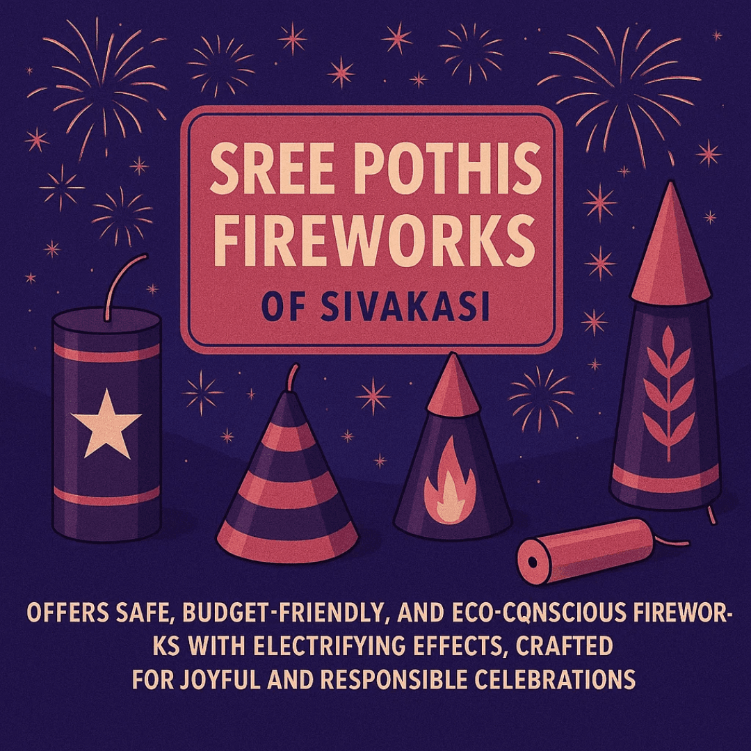 Sree Pothis Fireworks About