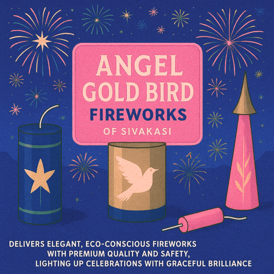 Angel Gold Bird Fireworks About