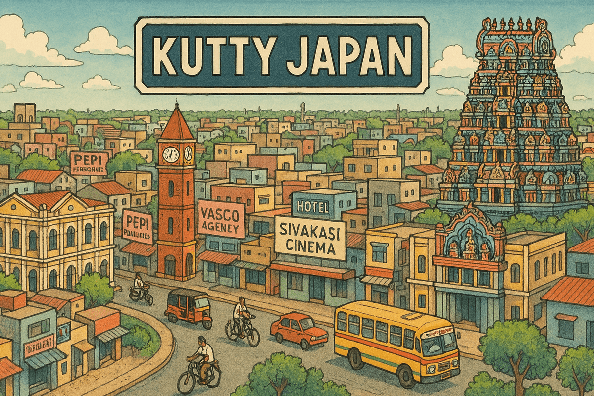 Kutty Japan Illustration