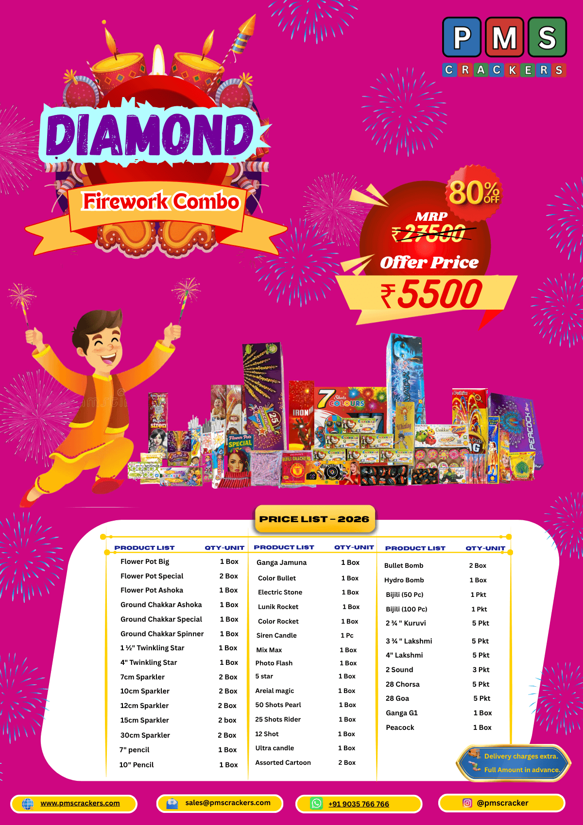 PMS Crackers offer 1