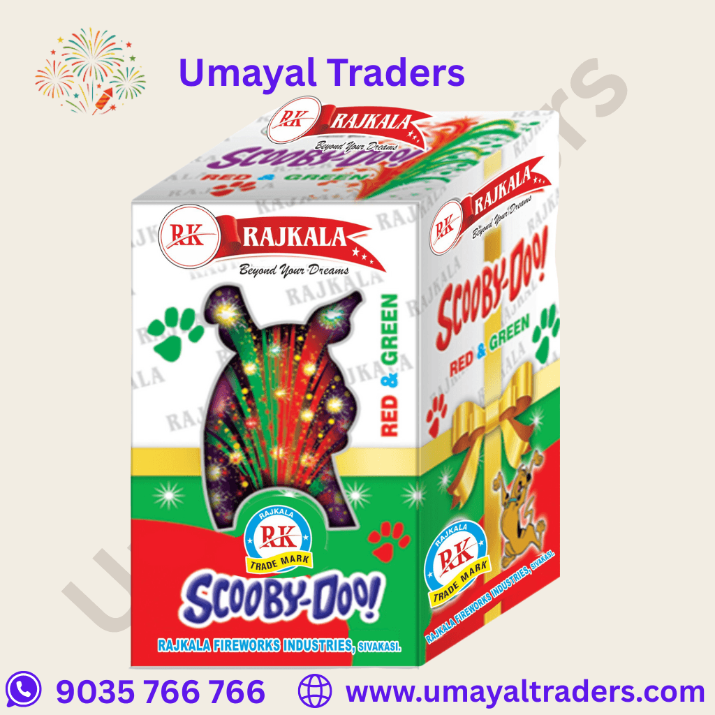 Raj kala Scooty Doo Red And Green