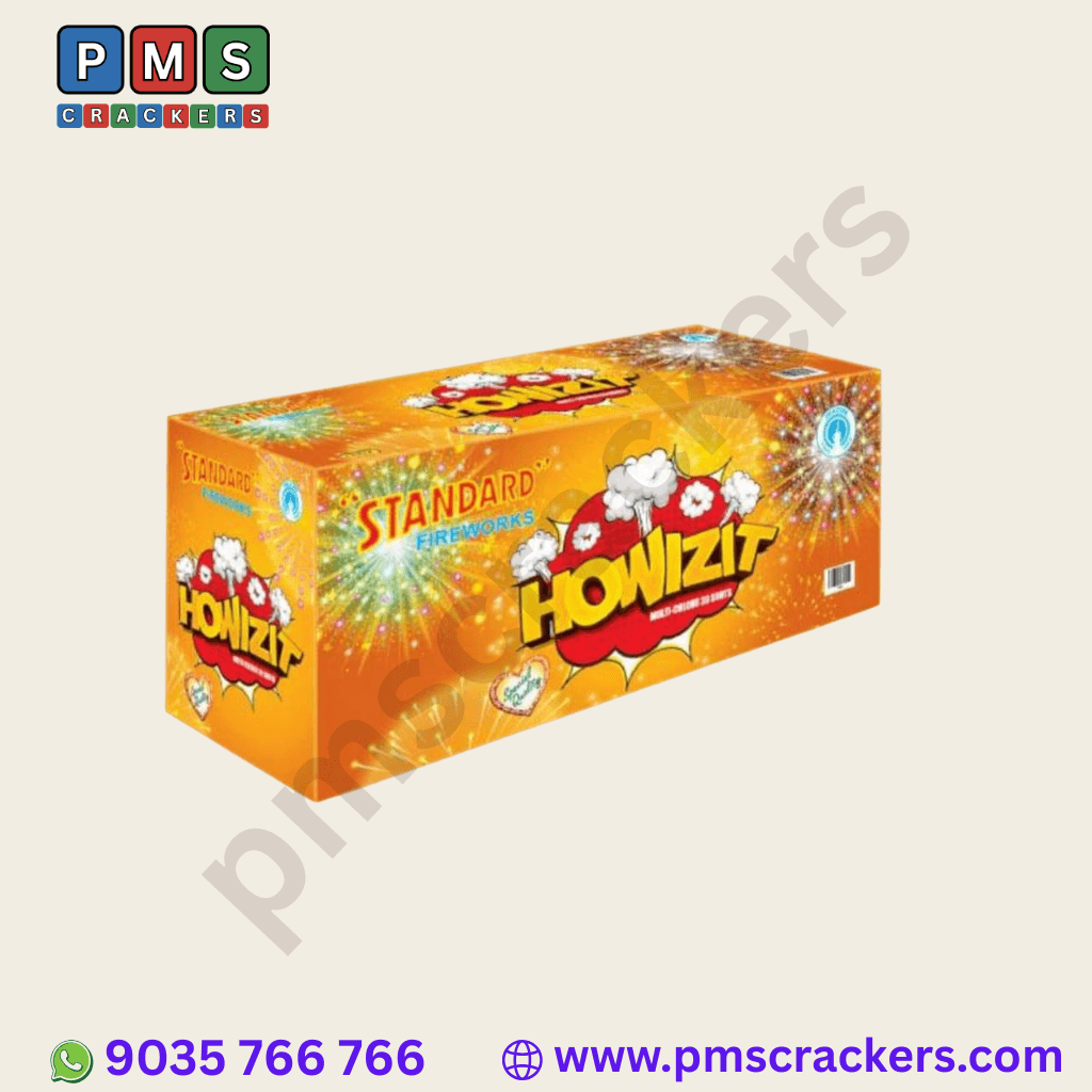 30 Shots Howizit – Aerial Crackers By Standard Fireworks | PMS Crackers