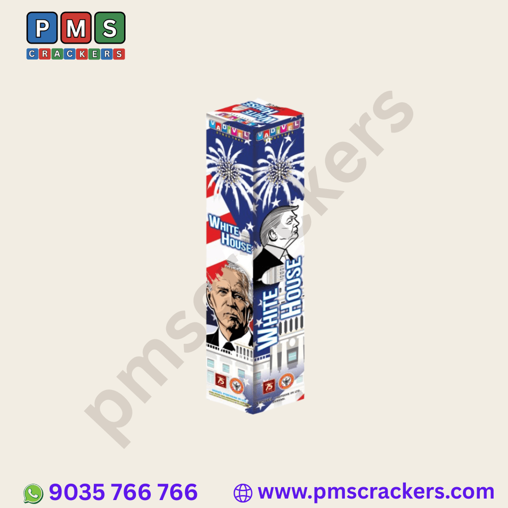 White House – Aerial Shells-4" (Single Piece) | Vadivel Fireworks | PMS Crackers