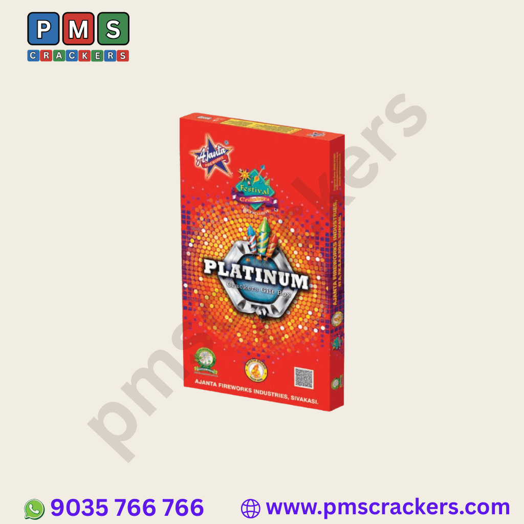 Platinum Gift Box – 35 Premium Fireworks | Ajanta Fireworks | PMS Crackers