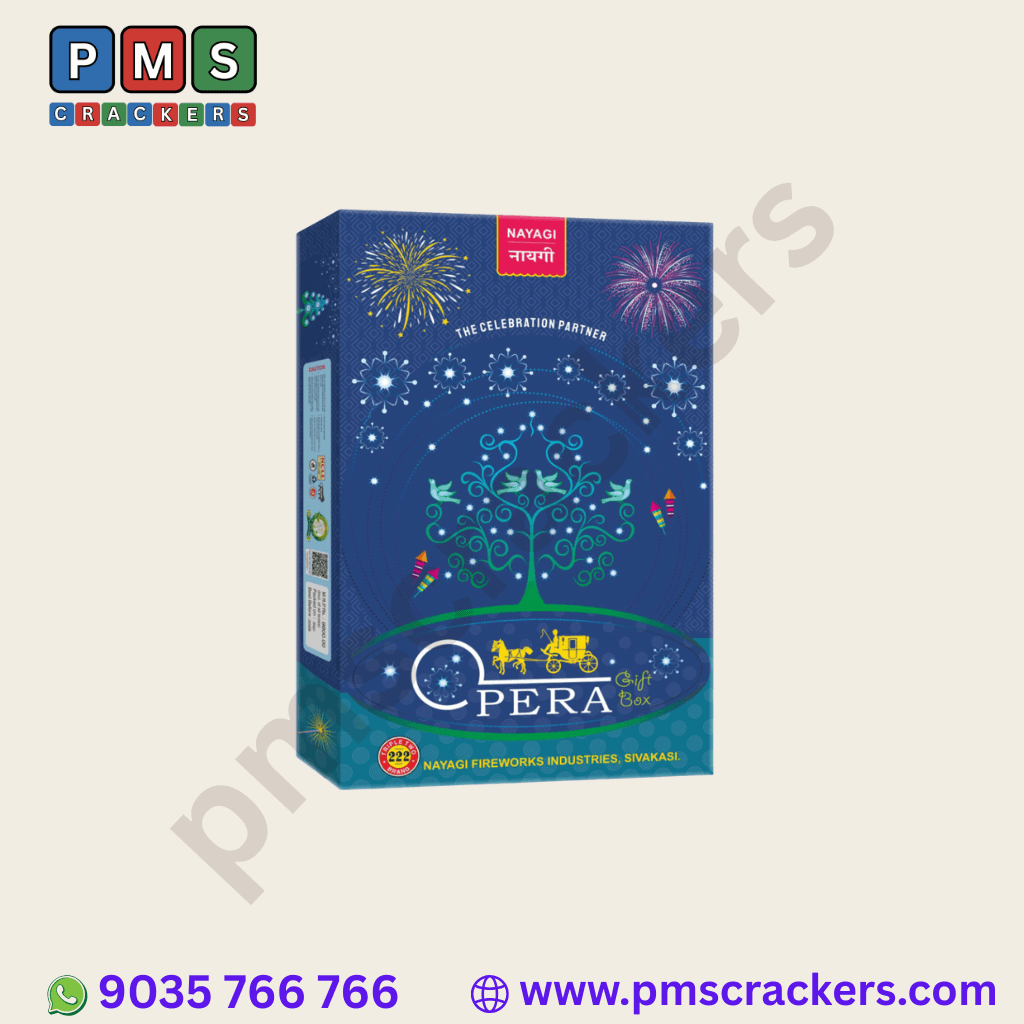 Opera Giftbox – 60 Premium Fireworks By Nayagi | Exclusively From PMS Crackers