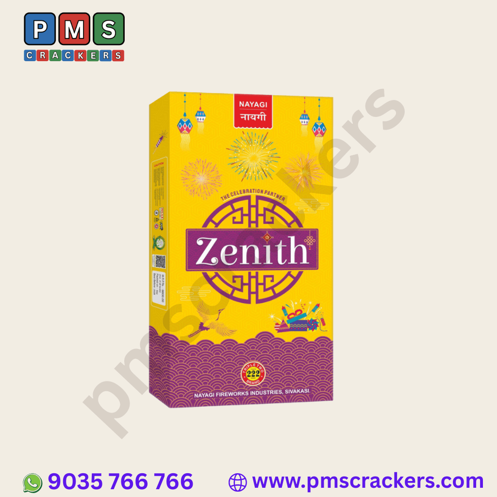 Zenith Giftbox – 50 Premium Fireworks By Nayagi | From PMS Crackers