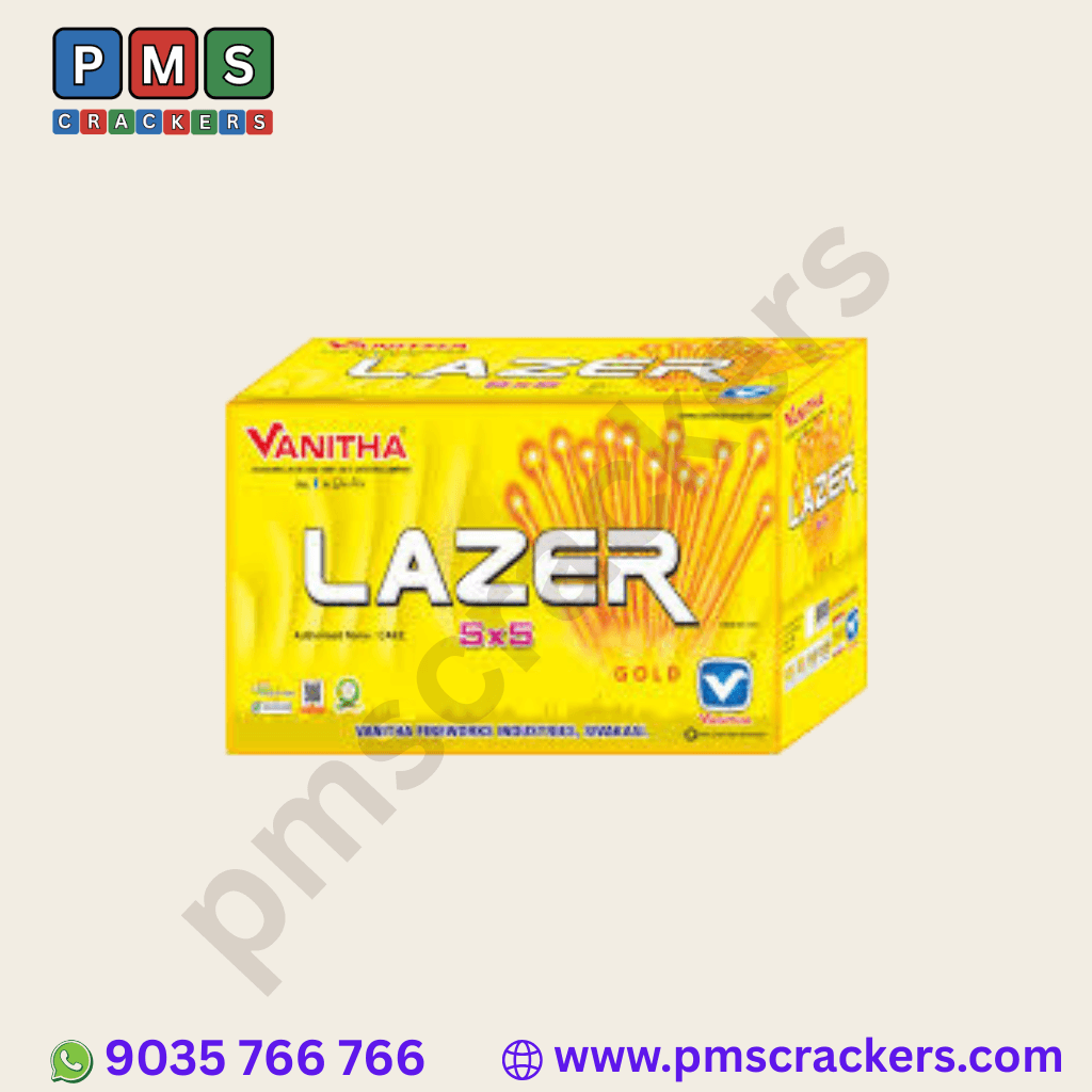 Vanitha Lazer Gold Crackers