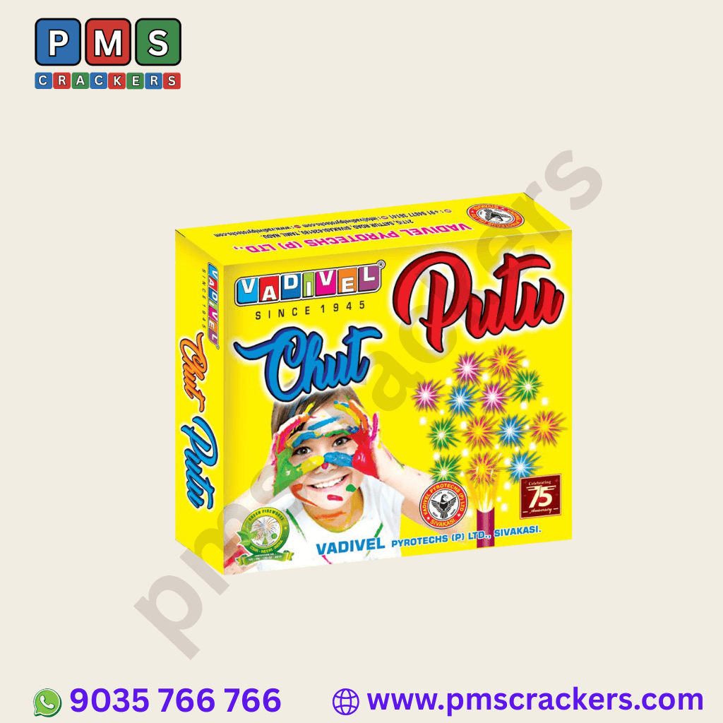 Chut Putu – 10 Pcs Box | Fancy Fountain Crackers | PMS Crackers