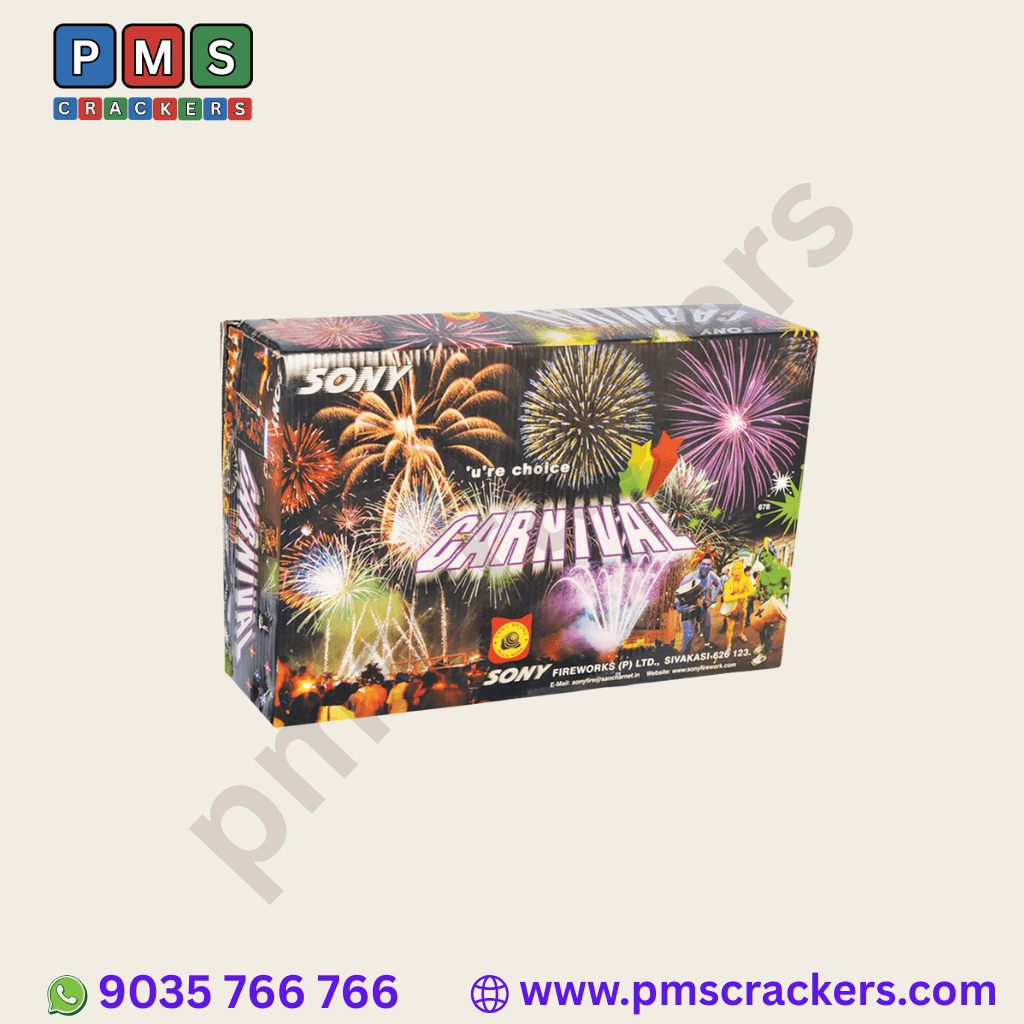 Carnival (10 Shot) – A Festival In The Sky | Sony Fireworks | PMS Crackers