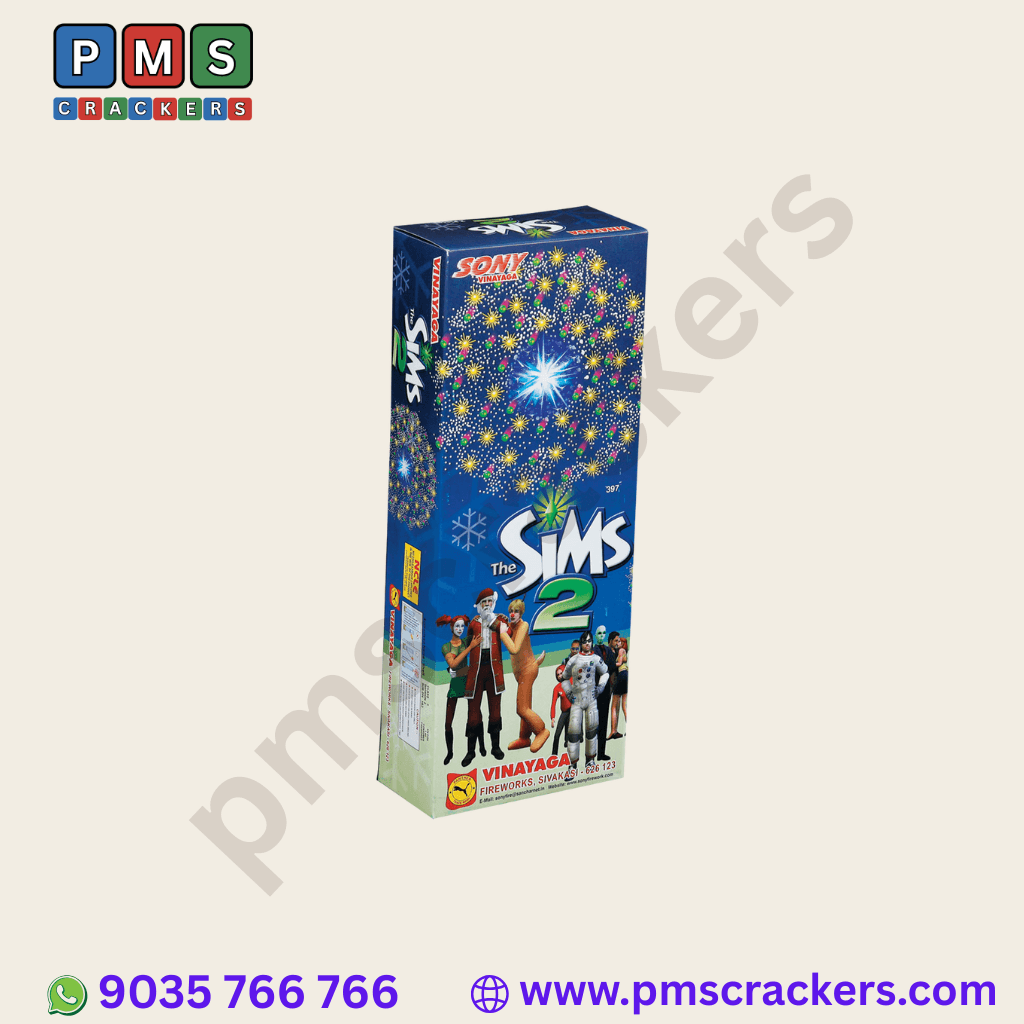 Sims 2 (2 Piece) – Hi-Fashion Fancy Fireworks | Sony Fireworks | PMS Crackers