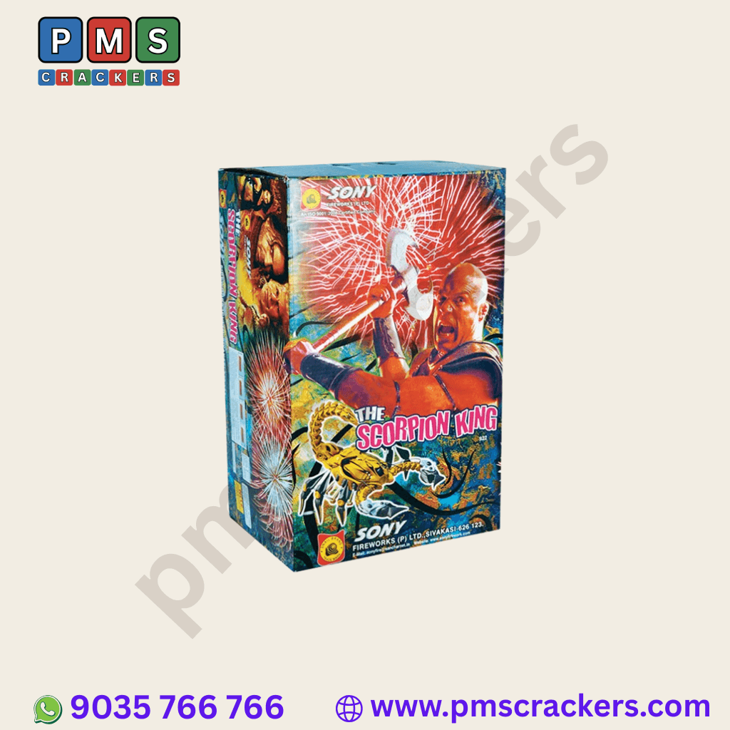 The Scorpion King (24 Shot) – Power-Packed Repeating Shooter | Sony Fireworks | PMS Crackers