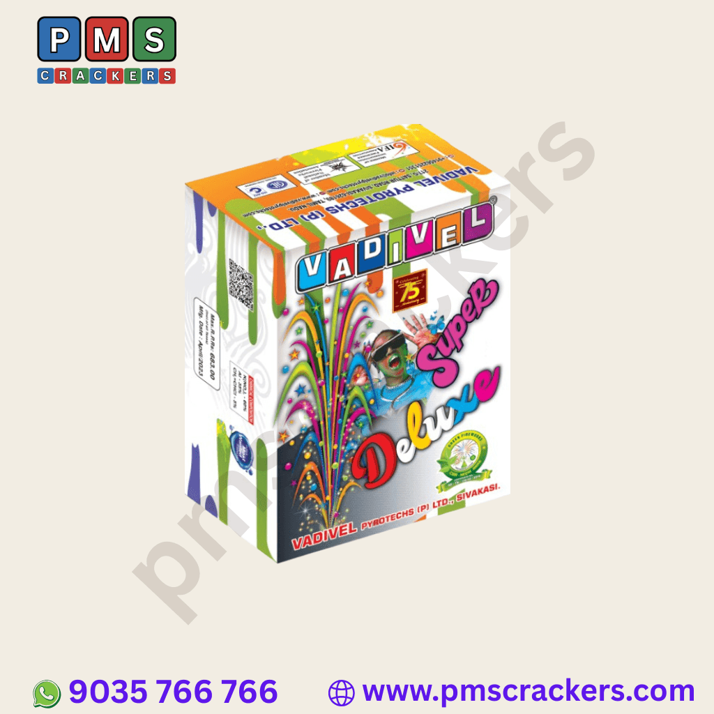 Flower Pots Super Deluxe (2 Pcs/Box) | Vadivel Fireworks | PMS Crackers