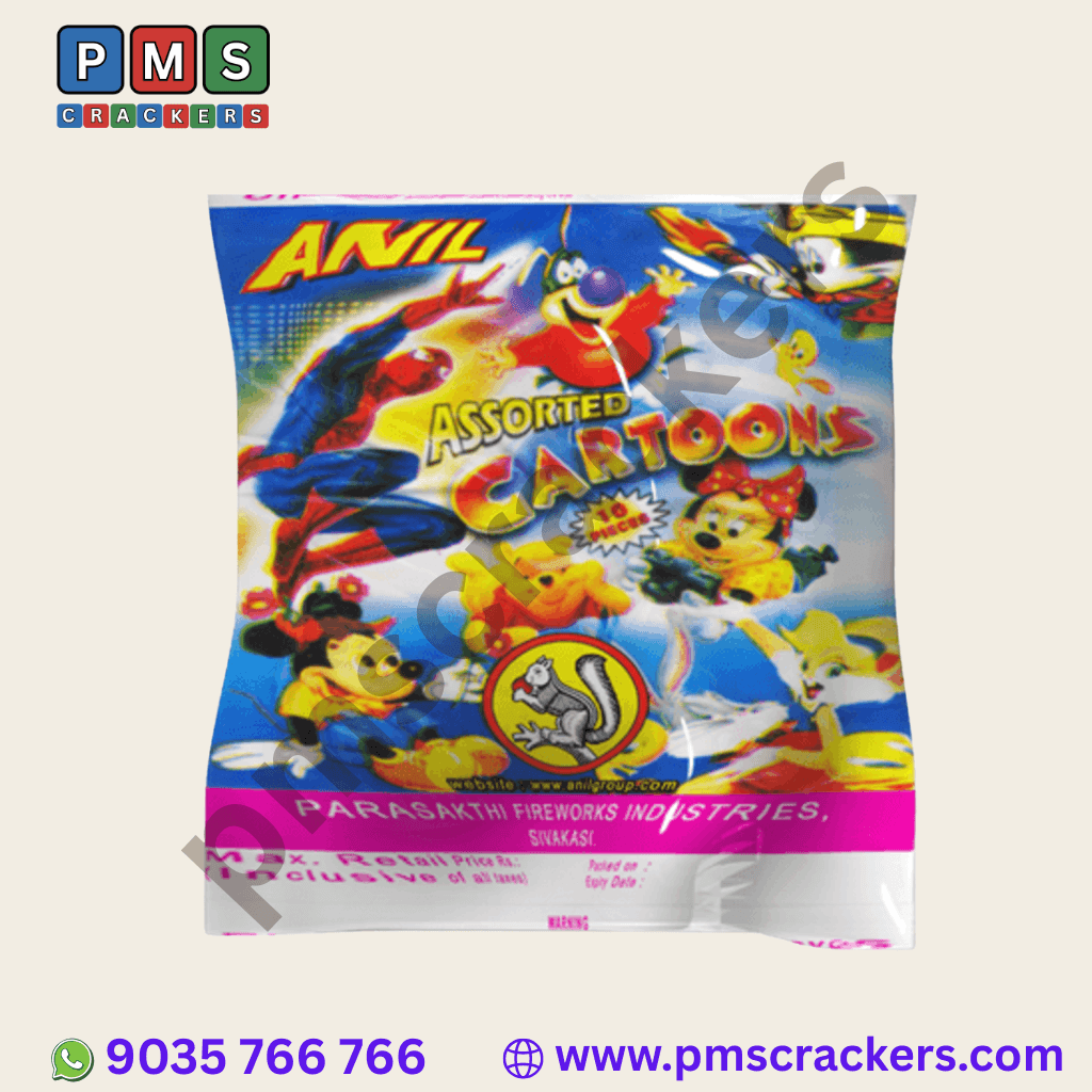 Anil Assorted Cartoons Bag