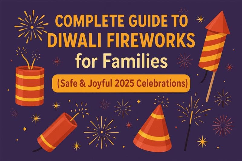 Diwali Fireworks for Families: Safe, Fun Crackers Guide for Kids, Parents & Elders