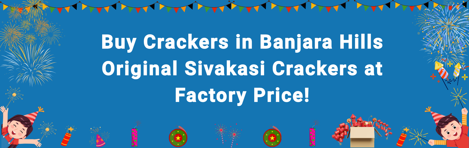 Colorful Sivakasi fireworks display for Diwali celebrations delivered to Banjara Hills Hyderabad