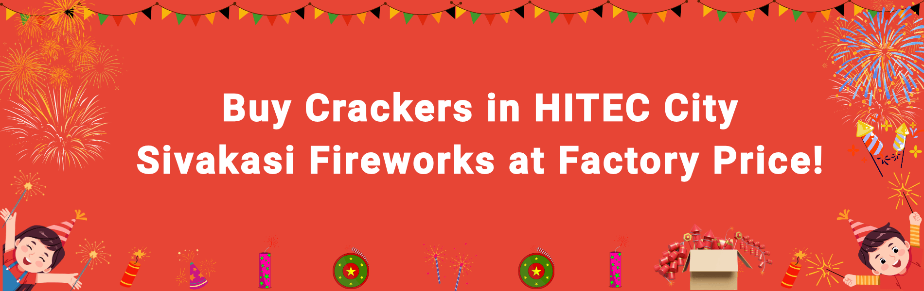 Colorful Sivakasi Diwali fireworks display ordered online for home delivery in HITEC City Hyderabad