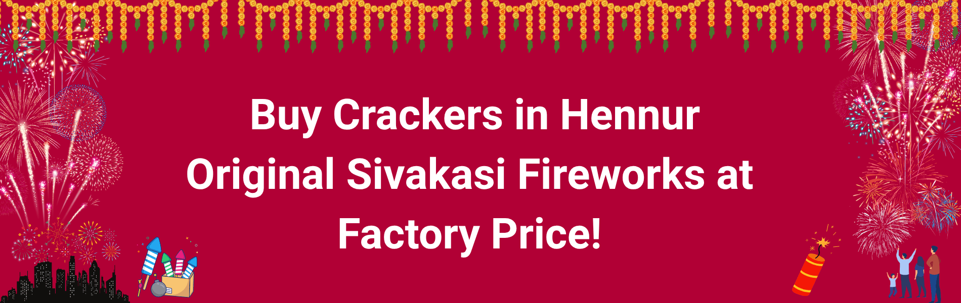 Colorful Sivakasi Diwali fireworks and crackers available for home delivery in Hennur Bangalore