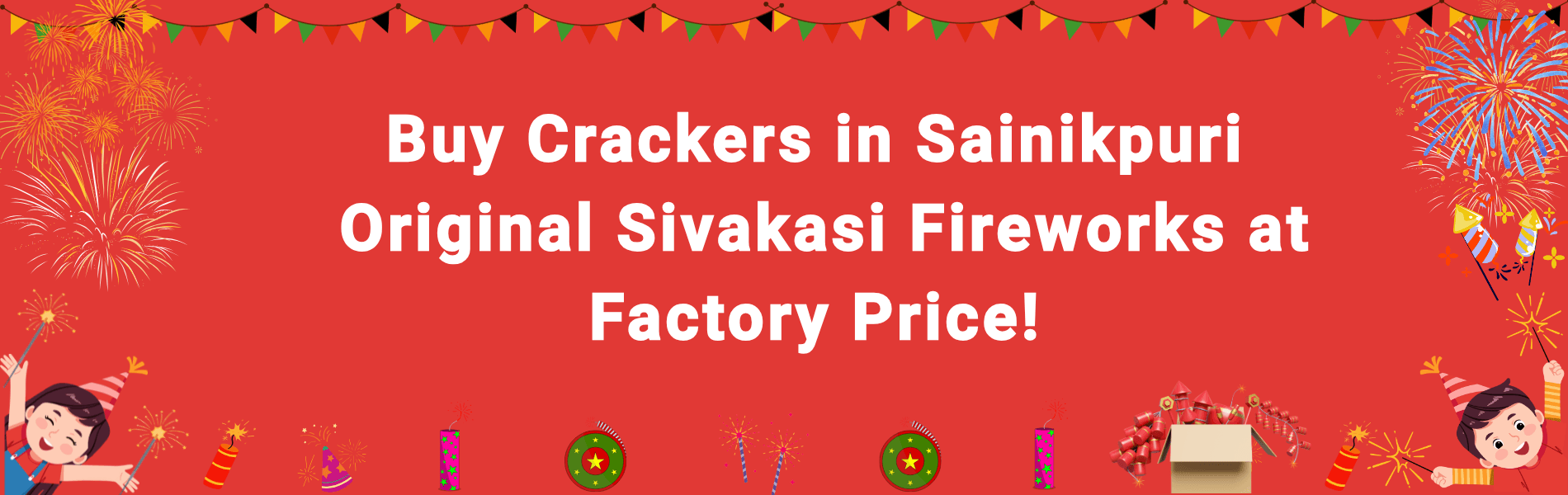 Colorful Sivakasi Diwali fireworks and crackers available for home delivery in Sainikpuri Hyderabad