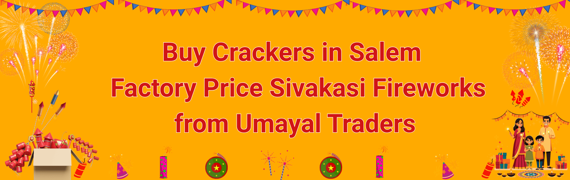Buy Crackers in Salem at Factory Price – Sivakasi Fireworks from PMS Crackers with Home Delivery