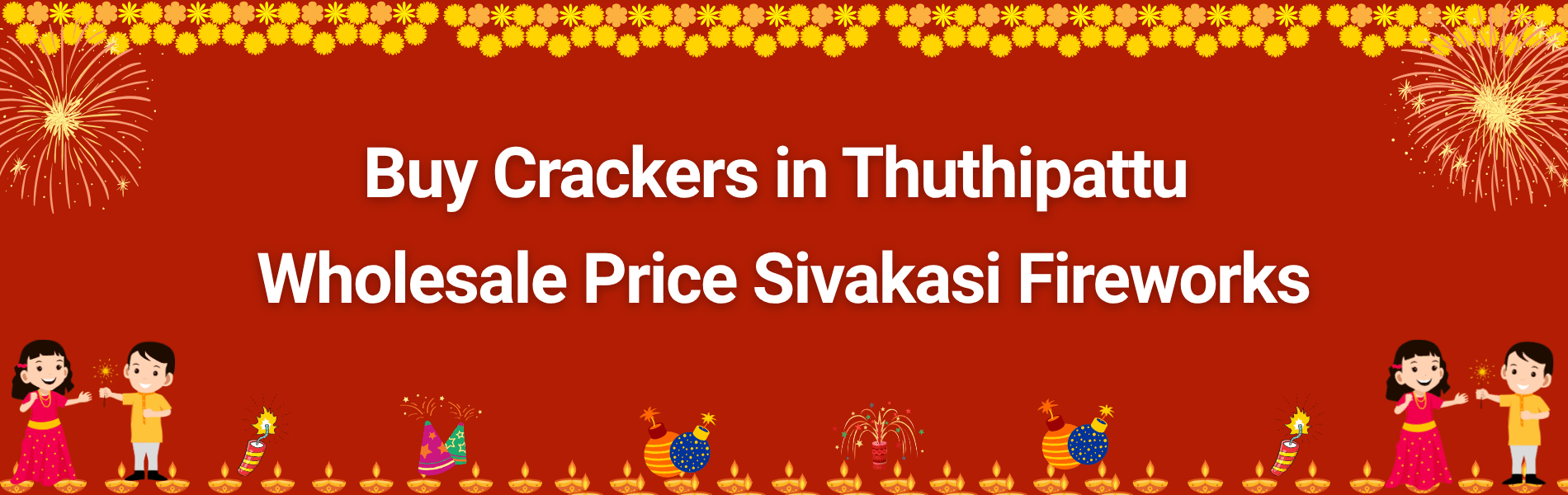 Colorful Sivakasi fireworks and Diwali crackers available for home delivery in Thuthipattu