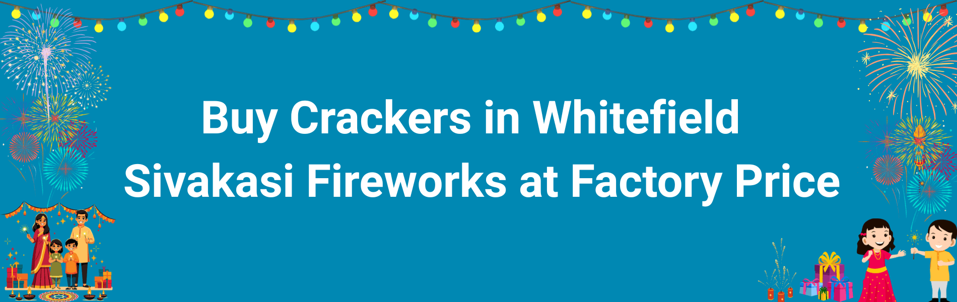 Colorful Sivakasi Diwali fireworks and crackers available for home delivery in Whitefield Bangalore