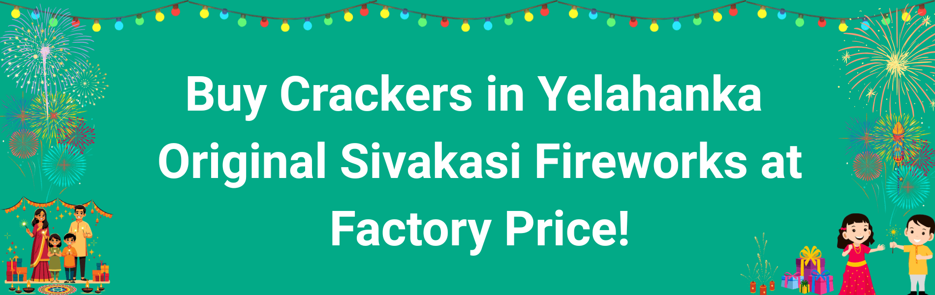 Colorful Sivakasi Diwali crackers and fireworks available for delivery in Yelahanka Bengaluru