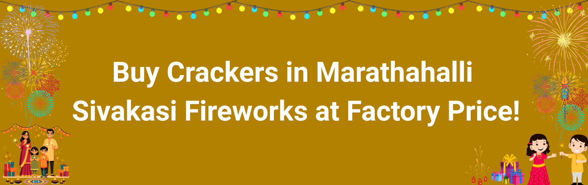 Colorful Sivakasi Diwali crackers and fireworks available for home delivery in Marathahalli Bengaluru