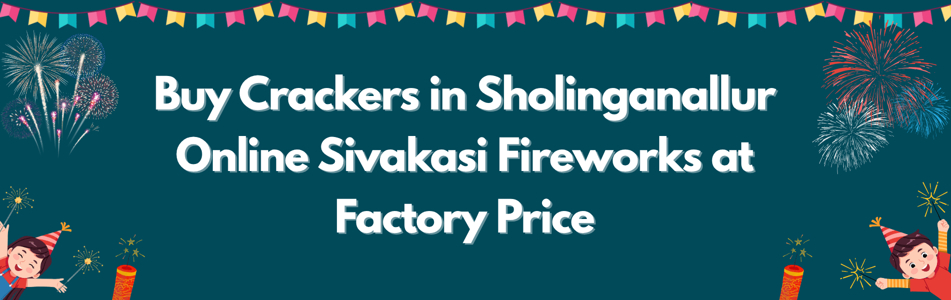 Colorful Sivakasi fireworks and Diwali crackers available online with home delivery in Sholinganallur Chennai