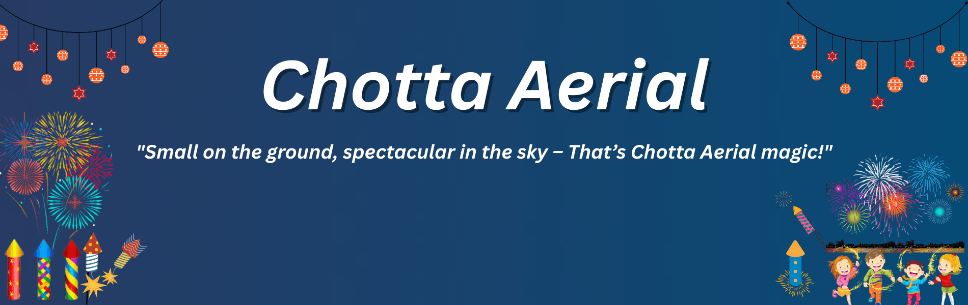 Chotta Aerial — wholesale fireworks from PMS Crackers