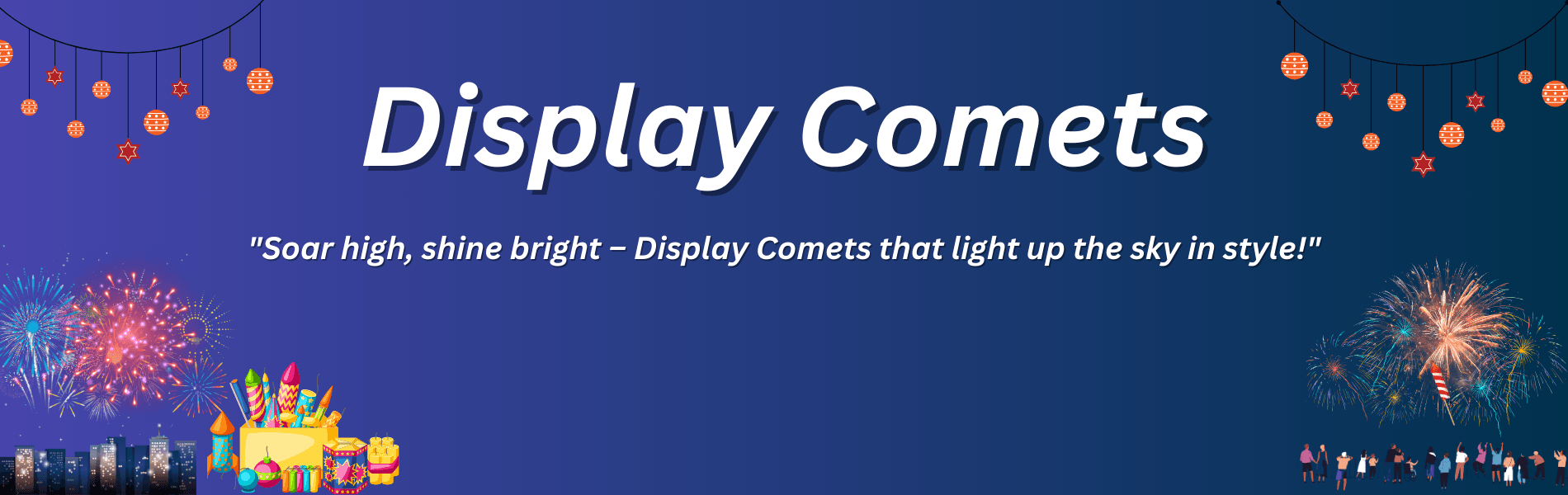 Display Comets — wholesale fireworks from PMS Crackers