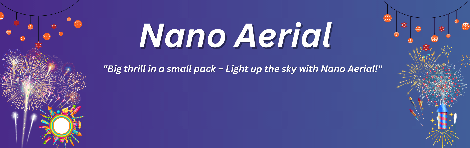 Nano Aerial — wholesale fireworks from PMS Crackers
